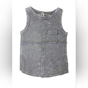 Faded Black Infant Tank Top